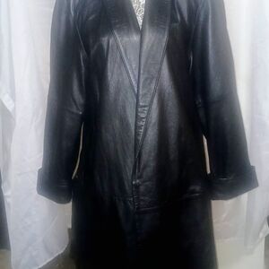 Preston & York Black Leather Jacket